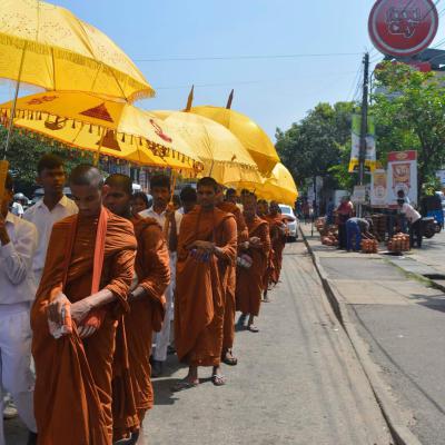 හැට නමක් පිණ්ඩපාතයේ වැඩමවීමේ මහා පිංකම 2024/04/10