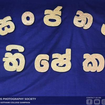 සංජනනී මාධ්‍ය ඒකකයේ  සහ  කාච ඡායාරූප සංගමයේ නිල ලාංඡන පැළැන්ඳවීම 20223 (2024)